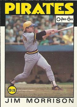 1986 O-Pee-Chee Baseball Cards 056      Jim Morrison